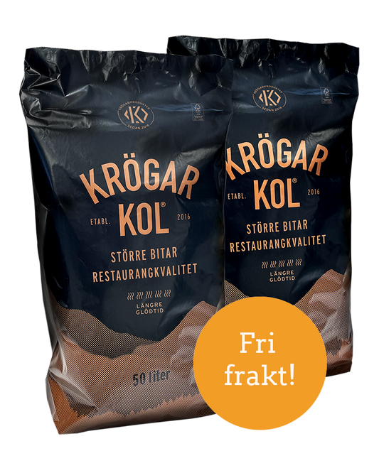 Krögarkol professionellt grillkol stor påse – Krögarshop