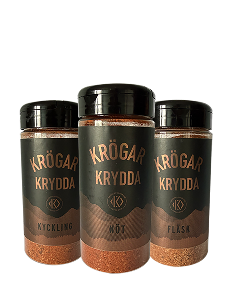 Krögarens Grillkrydda XL 290g 3-pack